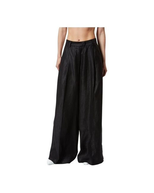 Silvian Heach Black Wide Hosen