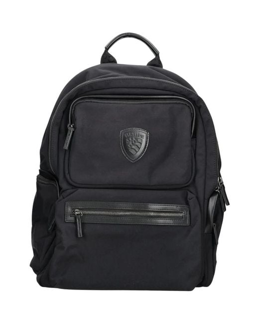Blauer Black Backpacks for men
