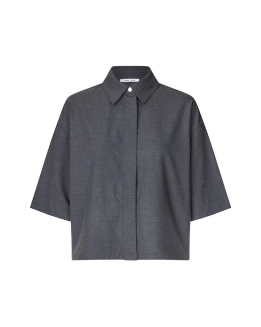 Shirts Samsøe & Samsøe en coloris Gray