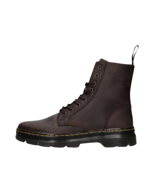 Dr. Martens Brown Lace-Up Boots for men