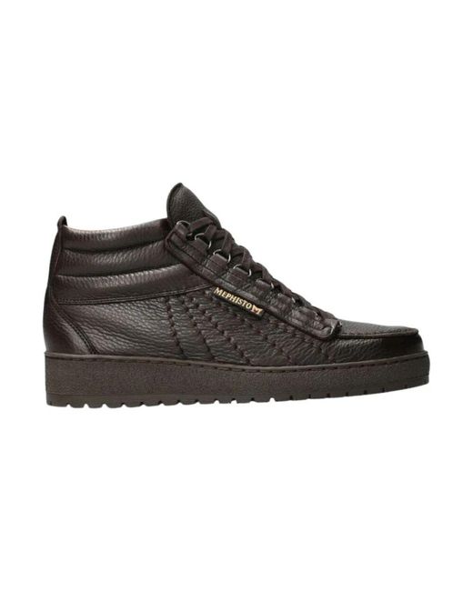 Mephisto Rainbow Mid Herren Knöchelstiefel in Black für Herren