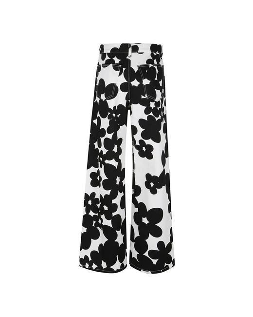 Marni Black Wide Trousers