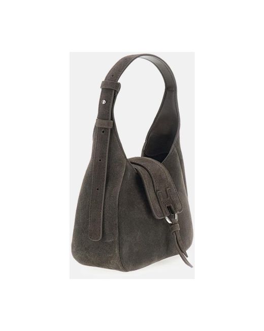 Hogan Black Shoulder Bags