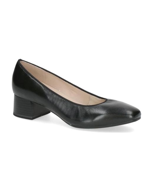 Caprice Black Pumps