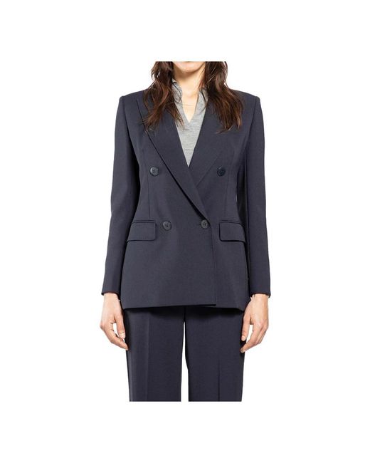 Max Mara Blue Blazers