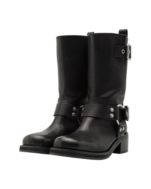 Steve Madden Black Heeled Boots