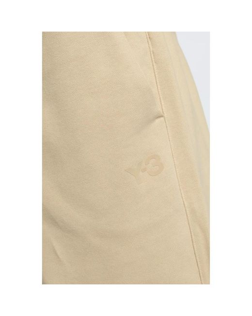 Y-3 Sweatpants mit logo in Natural für Herren