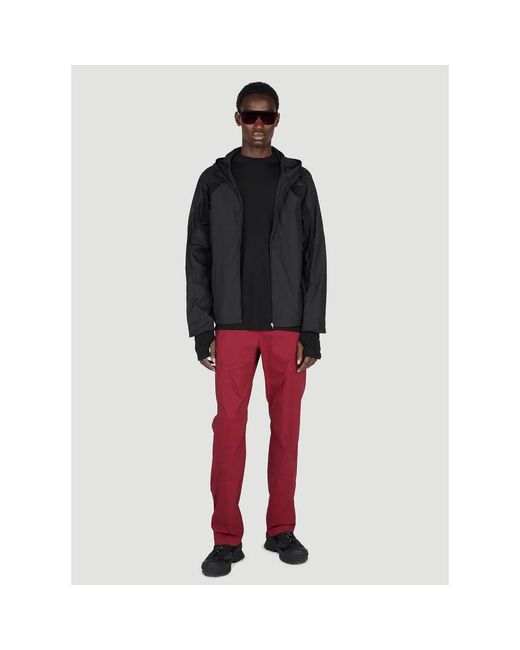 Post Archive Faction PAF Red Straight Trousers for men