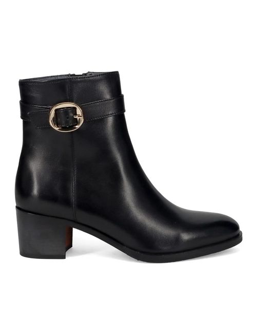 Calpierre Black Heeled Boots