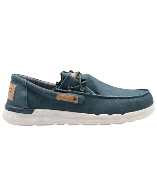 Shoes > flats > laced shoes Replay pour homme en coloris Blue