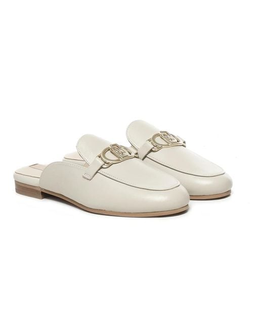 Liu Jo White Mules