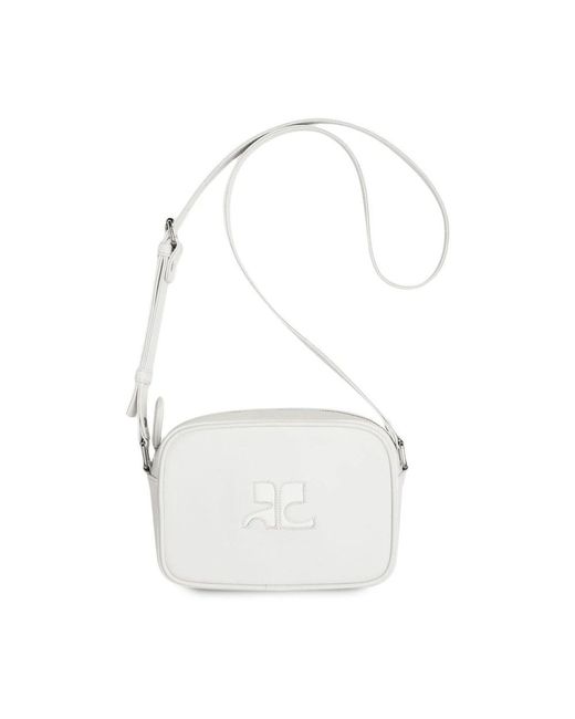 Courreges White Cross Body Bags
