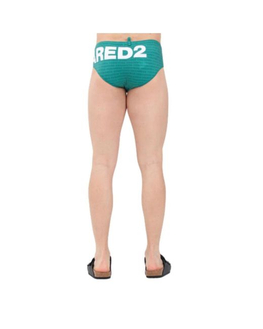 Beachwear DSquared² de hombre de color Green