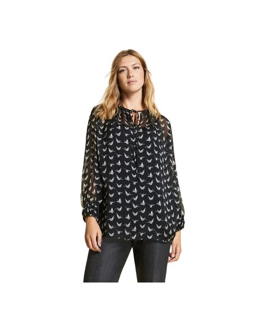 Marina Rinaldi Black Blouses