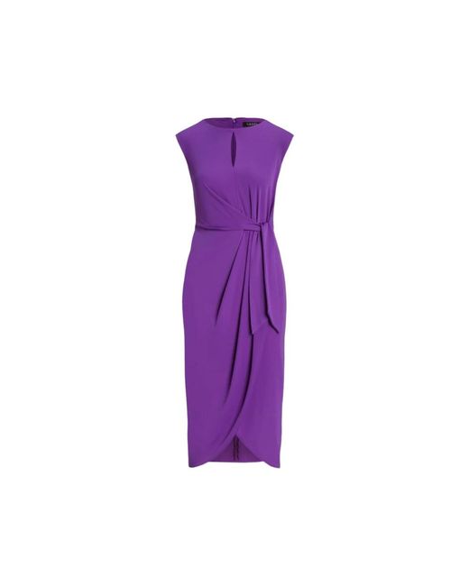 Ralph Lauren Purple Midi Dresses