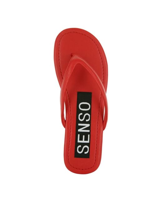 Flip Flops Senso en coloris Red