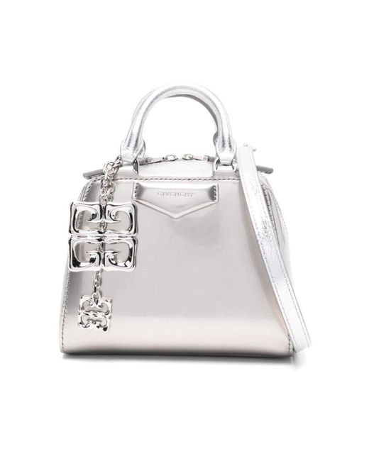Givenchy White Cube Nano Schultertasche