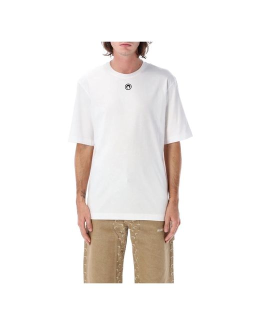 MARINE SERRE White T-Shirts for men