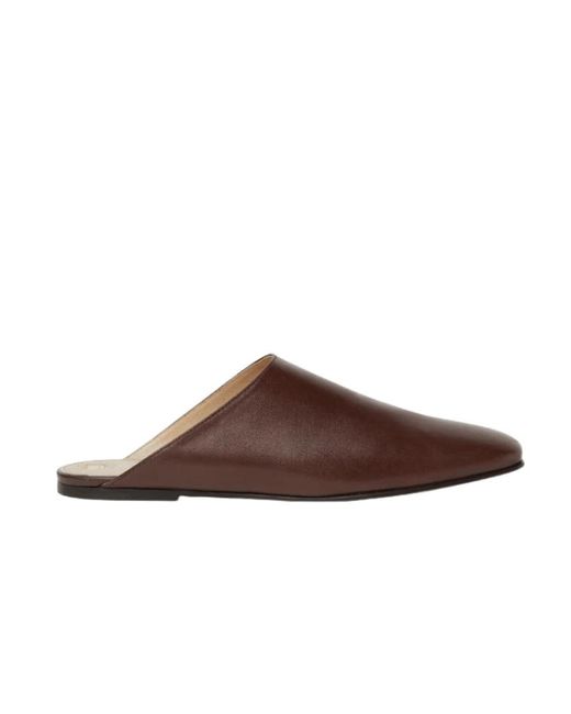 Mules di Loro Piana in Brown