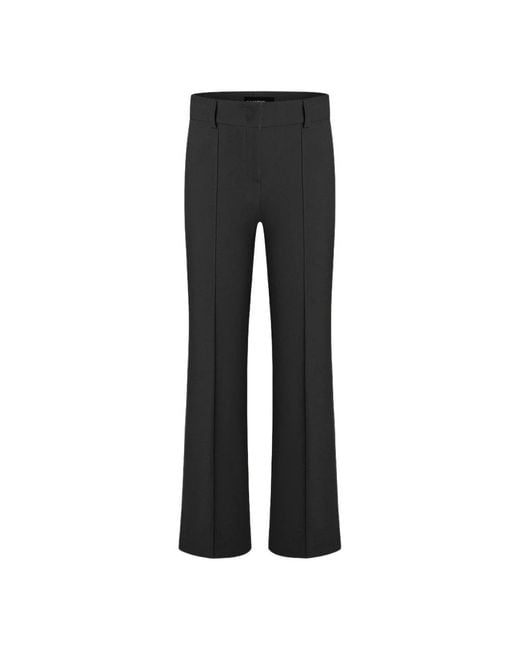 Cambio Gray Wide Trousers
