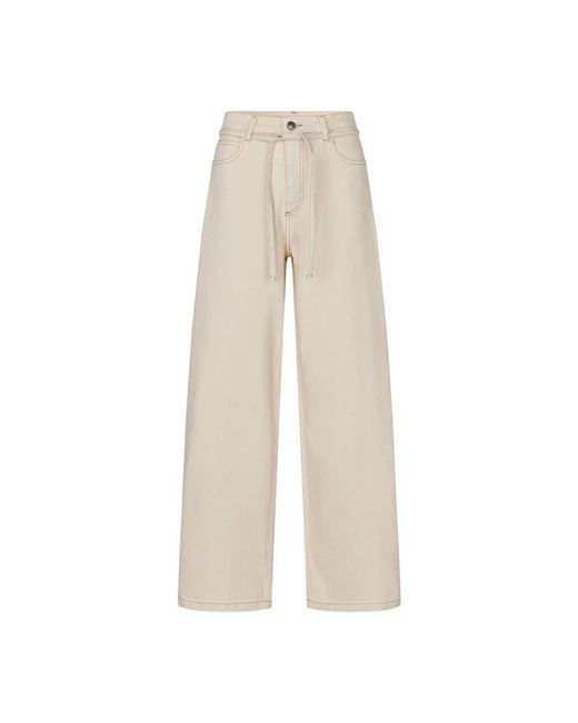 Modström Isoldemd Solid Pants in het Natural