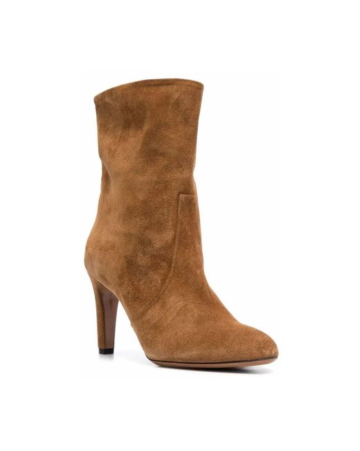 Bally Brown Heeled Boots