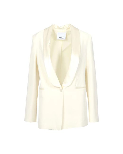 Jackets > blazers Erika Cavallini Semi Couture en coloris White