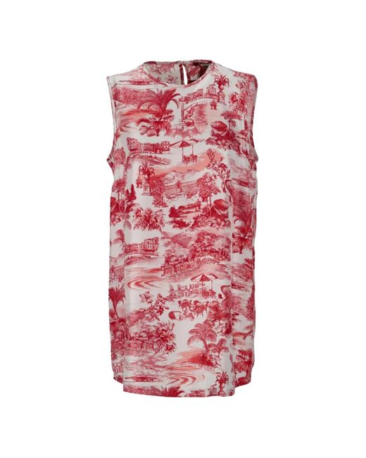 Max Mara Eresia Blouse in het Red