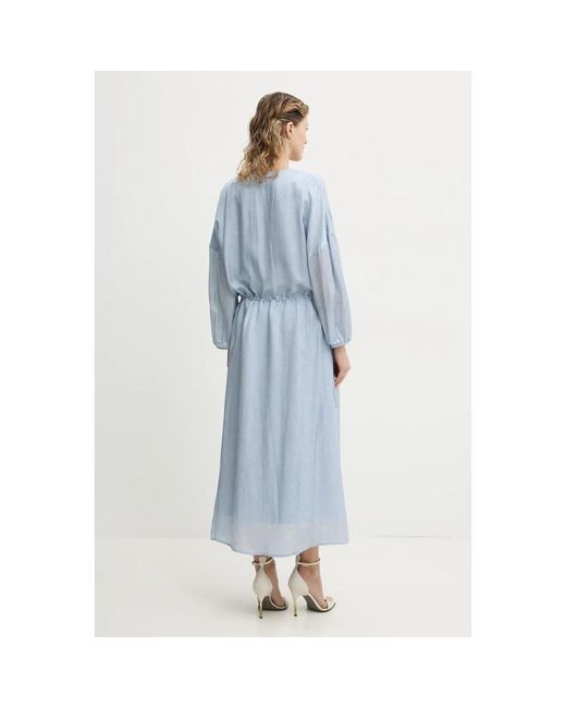 Bruuns Bazaar Sinapsisbbcata Jurk in het Blue