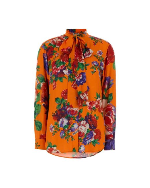 Moschino Orange Shirts
