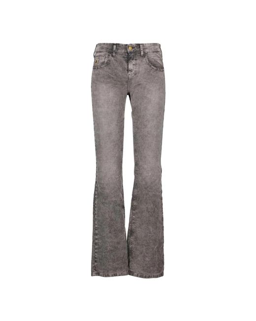 Lois Gray Flared Jeans