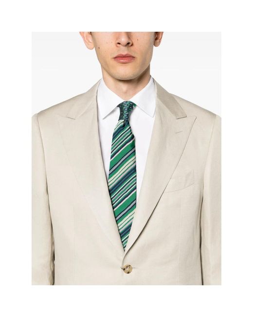 Canali Natural Single Breasted Suits for men