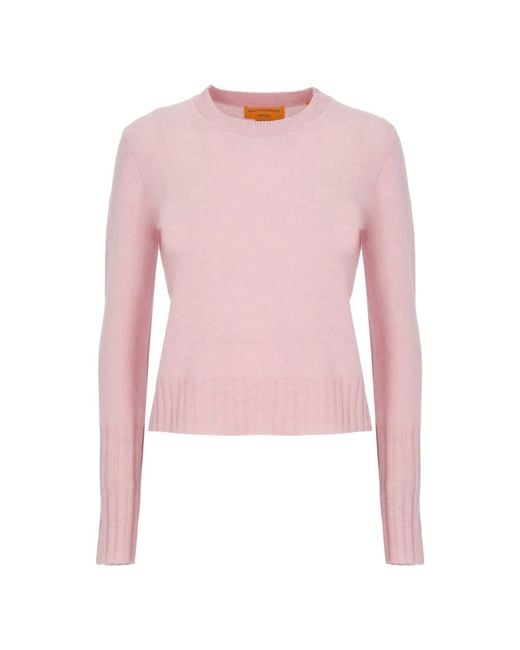 Guest In Residence Pink Cashmere Knitwear