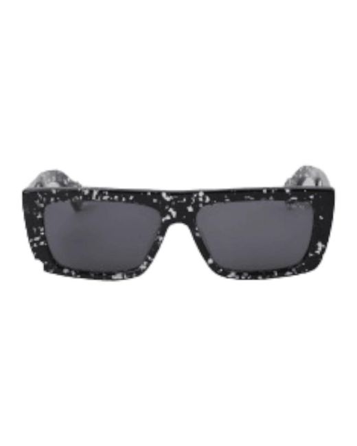 Marcelo Burlon Gray Sunglasses