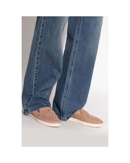 Loafers di Tory Burch in Brown