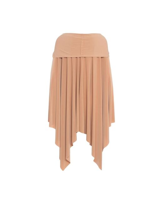 Norma Kamali Brown Capes