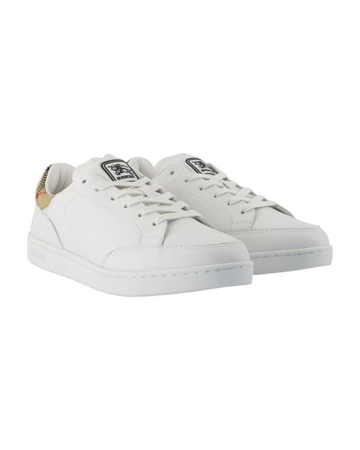 Burberry White Sneakers