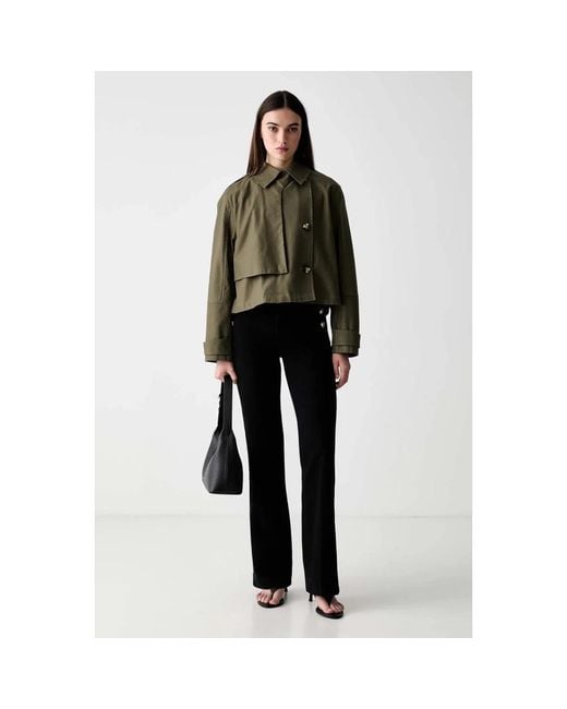 Flared Jeans Guess de color Black