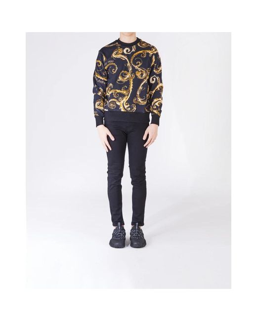 Versace Jeans Couture Blue Sweatshirts for men