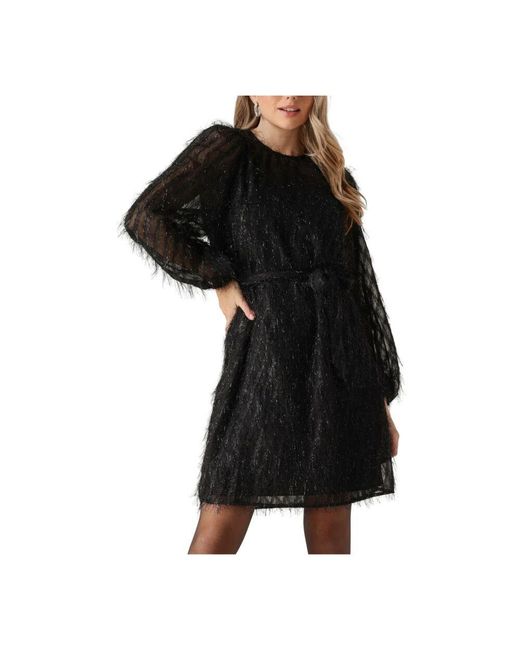 Jansen Amsterdam Black Vielseitiges Schwarzes Minikleid Ff559