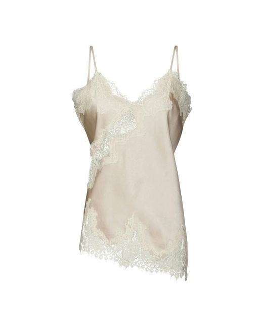 Neo Noir Natural Sleeveless Tops