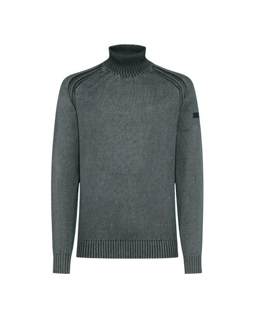 Rrd Truien & Vesten ,Groen ,Katoen Katoen Turtleneck Gebreide Sweaters in het Green voor heren