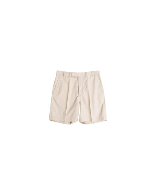 Thom Browne Utility Chino Shorts in Natural für Herren