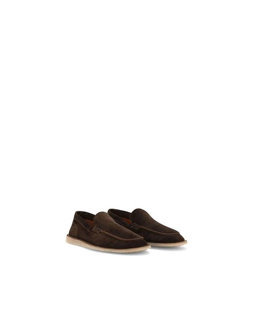 Dolce & Gabbana Black Loafers for men