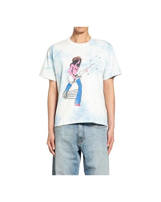 ERL Blue T-Shirts for men