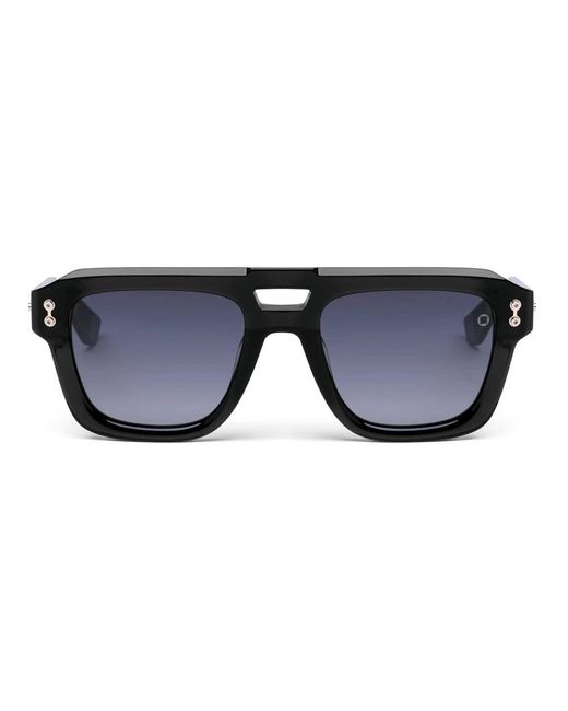 Akoni Accessoires ,Zwart ,Perseus Zonnebril in het Blue
