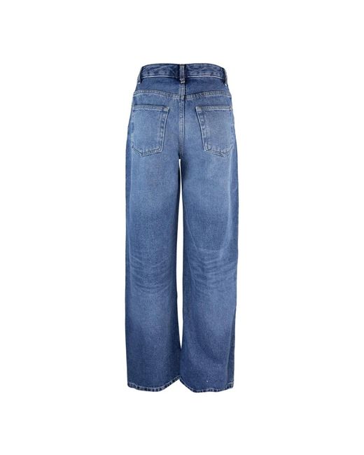 A.P.C. Blue Wide Jeans