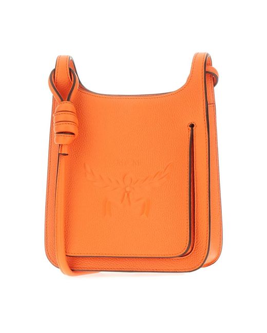 MCM Orange Cross Body Bags