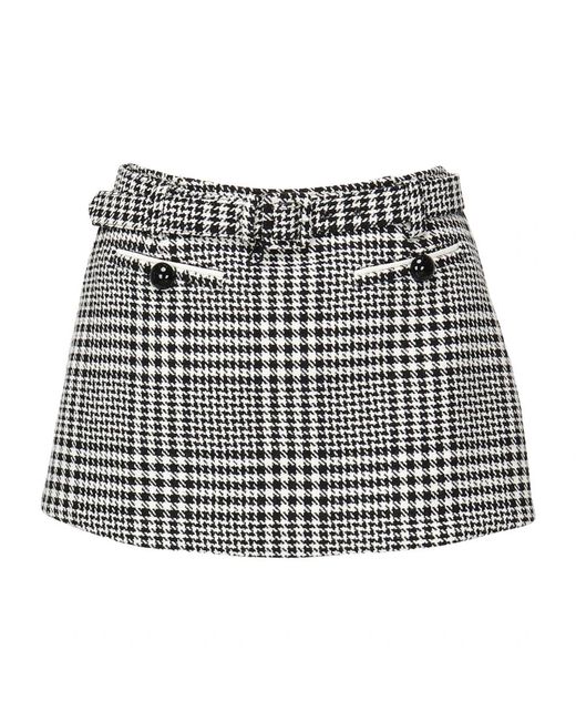 Self-Portrait Black Short Skirts