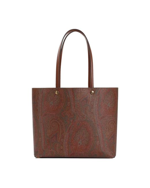Etro Brown Tote Bags